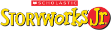 Scholastic Storyworks Jr logo.