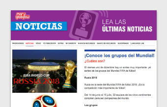 Spanish news article.