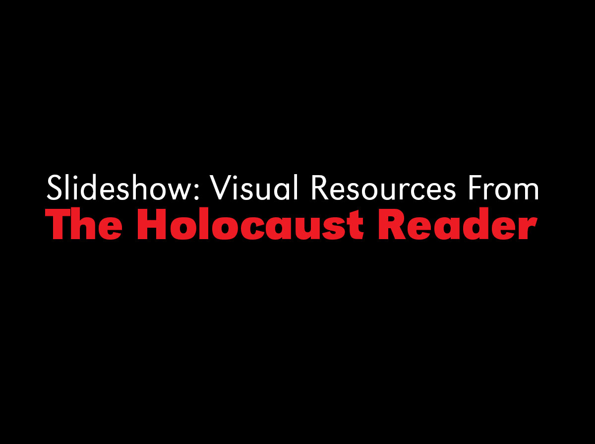 the holocaust reader teaching resources