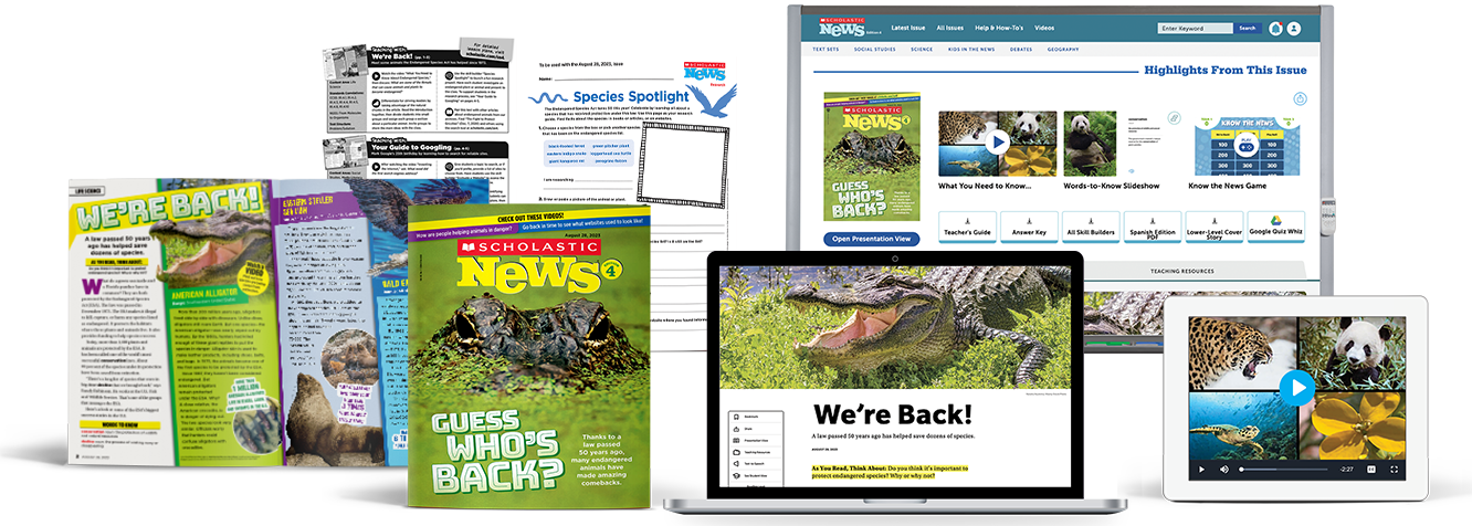 Scholastic News | Scholastic Classroom Magazines