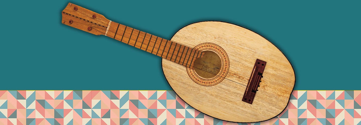 Cuatro, a guitar-like instrument