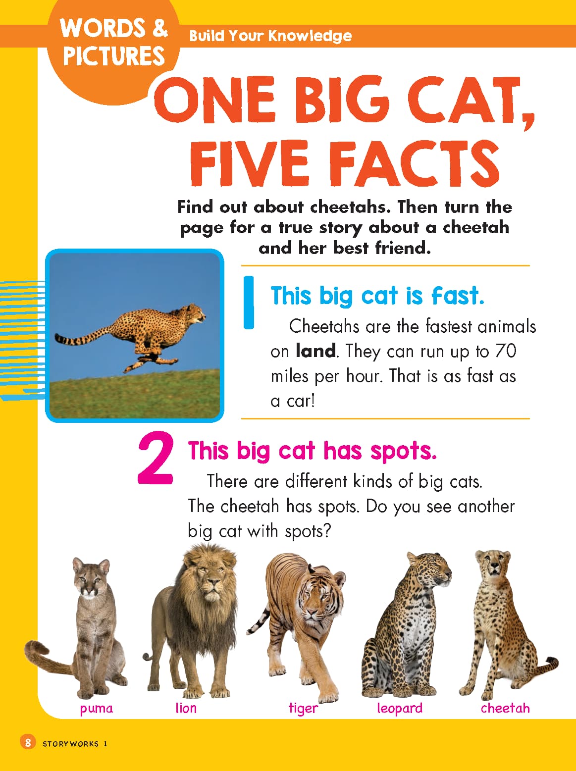  a sample page from an issue of Storyworks 1