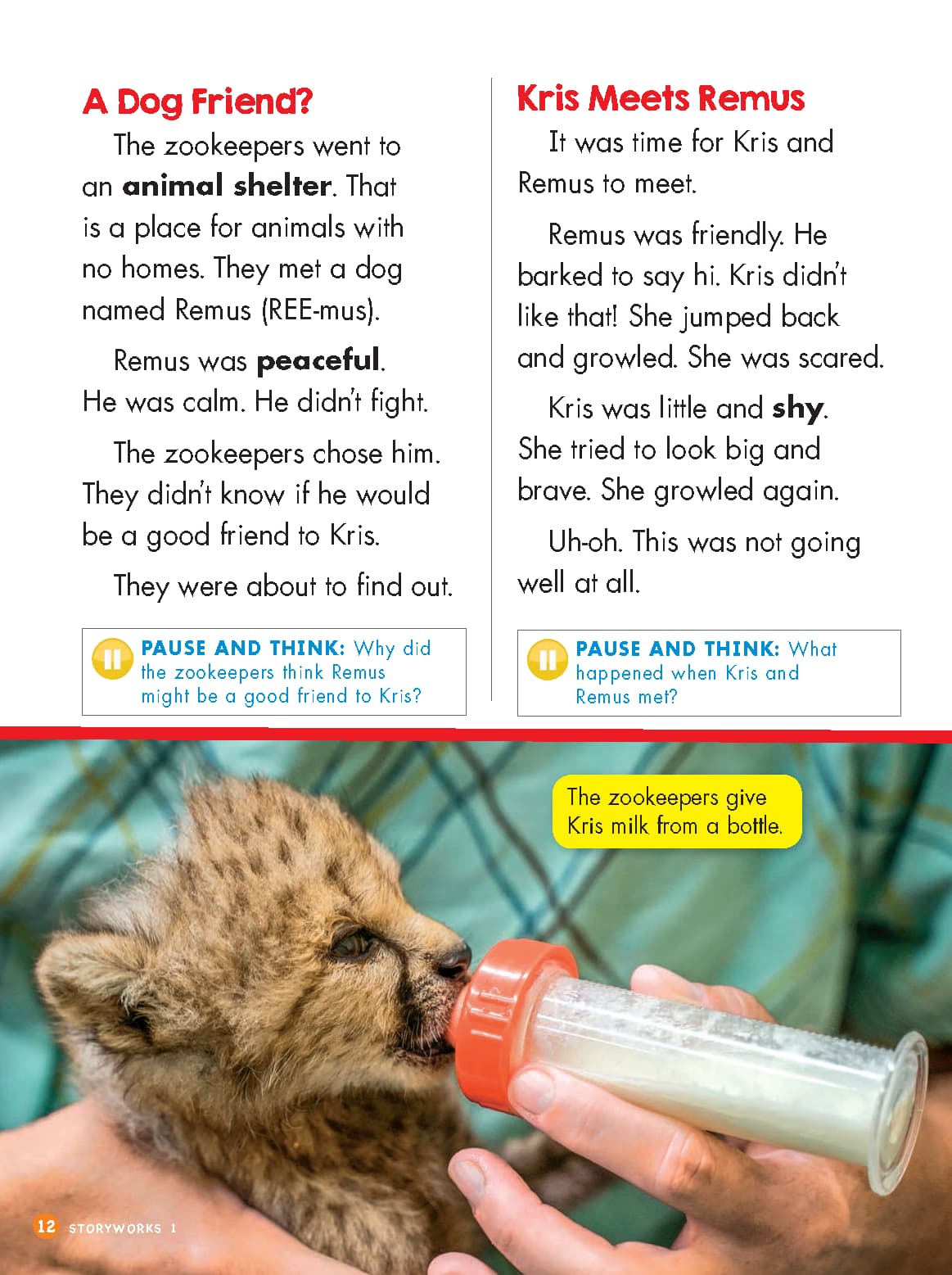  a sample page from an issue of Storyworks 1