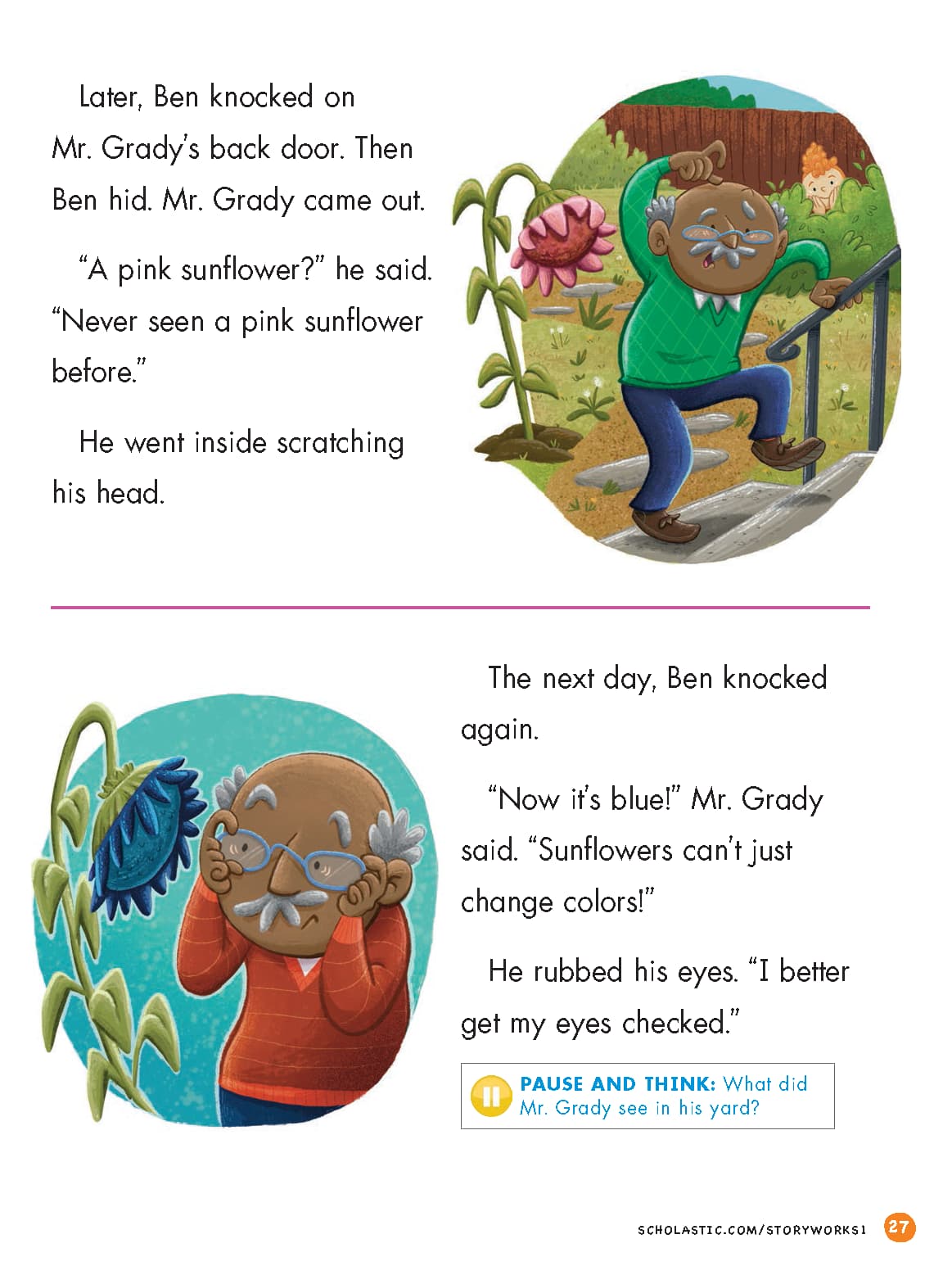  a sample page from an issue of Storyworks 1