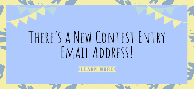 there is a new contest entry email address
